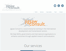 Tablet Screenshot of jigsawconsult.com
